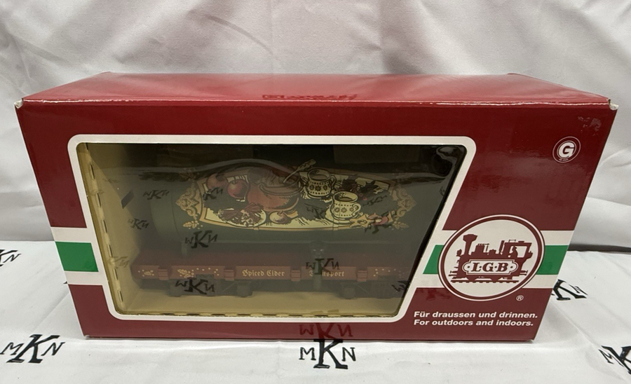 LGB 48406 CHRISTMAS SPICED CIDER TANK CAR G Scale Brand New