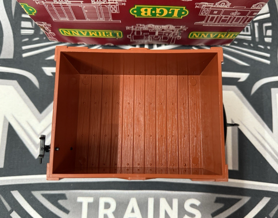 LGB 4044 Gondola Mine Car Sulzbach - Rosenberg Orange G Scale Brand New