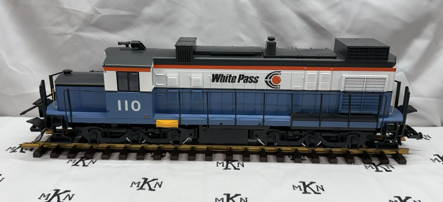 LGB 2055 LIMITED EDITION WOLFGANG WHITE PASS ALCO DIESEL LOCO 87 OF 100! NIB