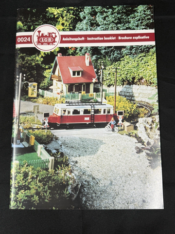 LGB book 0024 Instruction Booklet G Scale Covering All The Basics For LGB