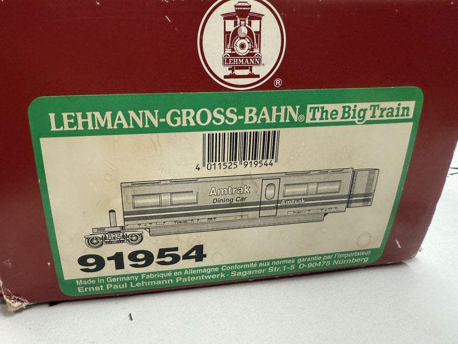 LGB 91950 Amtrak Bullet Train Plus Dining Car 91954 G Scale