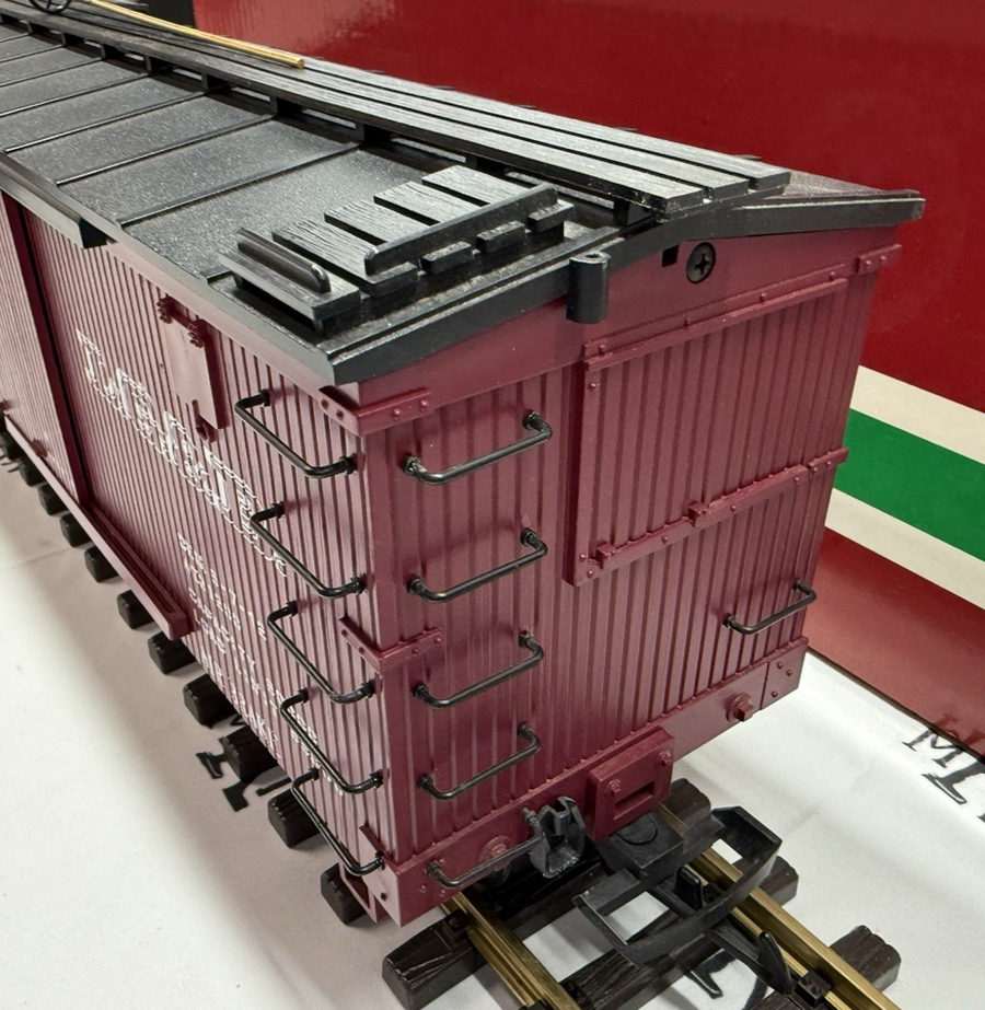 LGB 4267 S Lake George & Boulder Box Car w Sound LN/box
