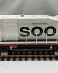 USA TRAINS R22467 SOO LINE GP-30 Diesel Locomotive with Sound/Revolution G Scale