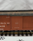 LGB 4067 G Scale Denver & Rio Grande Box Car metal wheels weathered kadee EX/Box