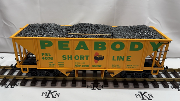LGB 4076 X01 2 Bay Hopper Peabody PSL #4076 G Scale