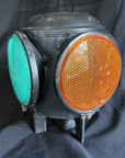 Vintage DRESSEL RAILROAD SWITCH LANTERN RAILWAY LAMP 4 WAY SIGNAL