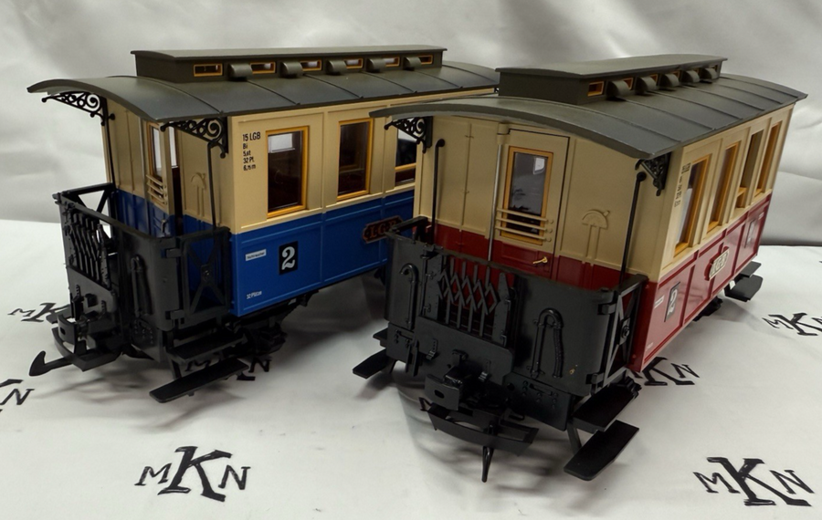 LGB  23301 Passenger Train Starter Set Tested Smoke EX Train Only G Scale