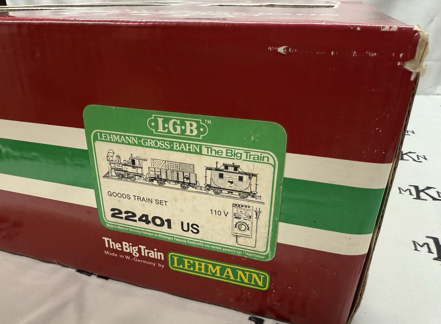 LGB 22401 Lake George & Boulder Starter Train Set with Track G Scale