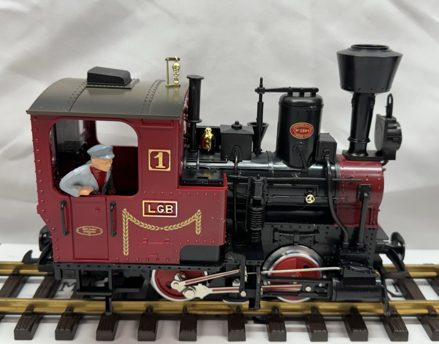 LGB 100 Year Anniversary Red Starter Set G Scale Complete Train Set with Track