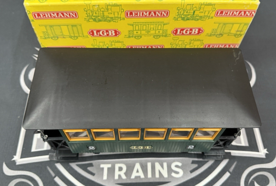 LGB 3040 G Scale 2nd Class Passenger Coach Wagon Car EX/Box