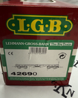 LGB 42690 Colorado & Southern Black Flat Car 1069 G Scale Metal Wheels Kadee