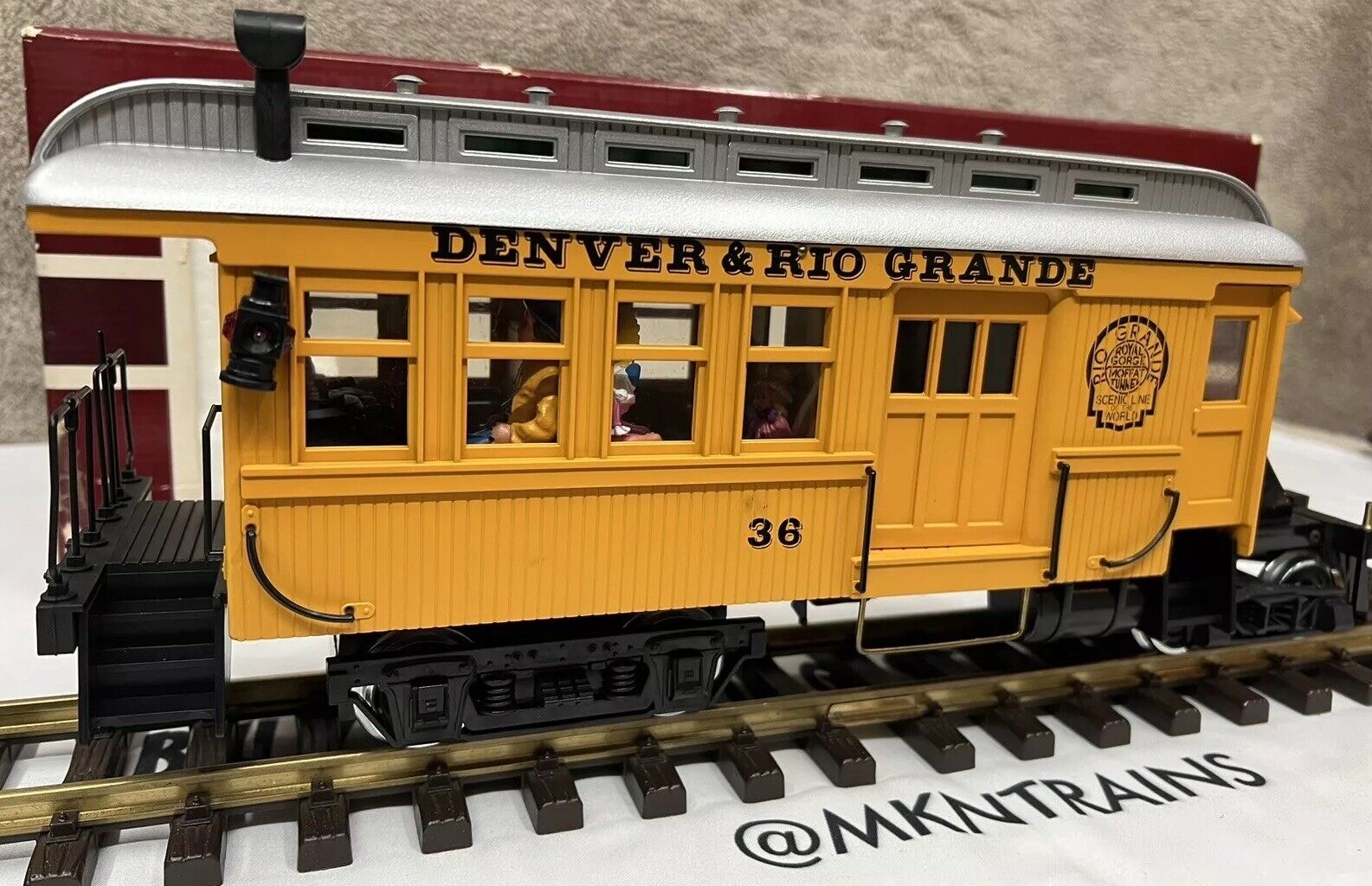 Delton Locomotive Works 2264-YMack Rail Bus D&RG Rio Grande #36 Delton Doozie