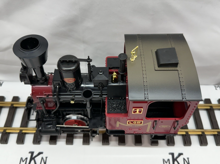 LGB 100 Year Anniversary Red Starter Set G Scale Complete Train Set with Track