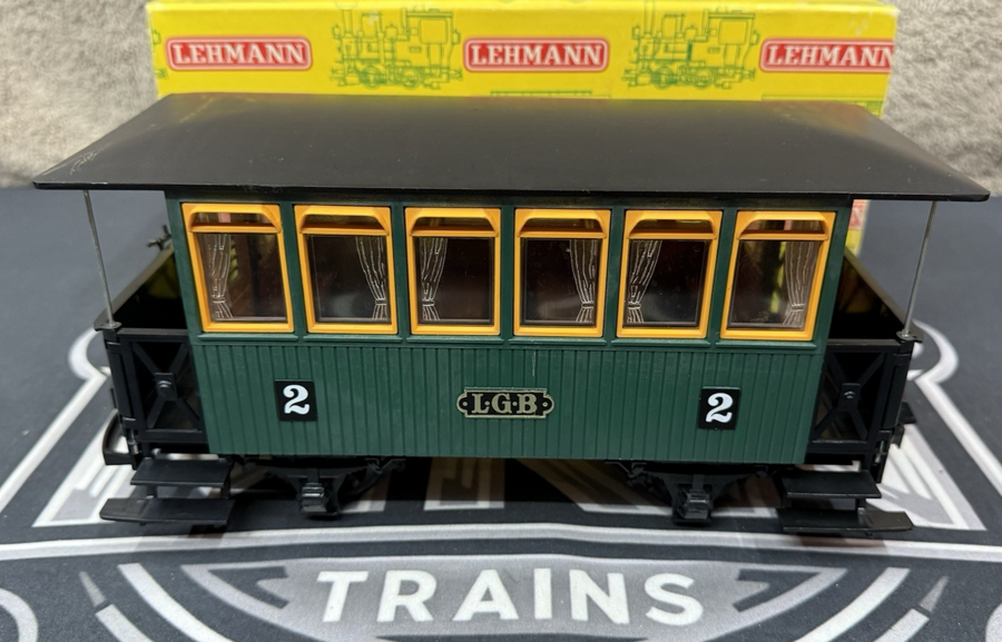 LGB 3040 G Scale 2nd Class Passenger Coach Wagon Car EX/Box