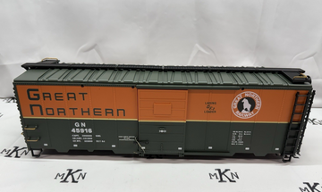 LGB 45916 Great Northern Box Car Kadee Couplers G Scale Old Stock No Trucks