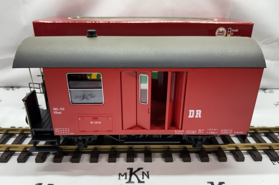 LGB 40520 DR RED Baggage Car G Scale Brand New