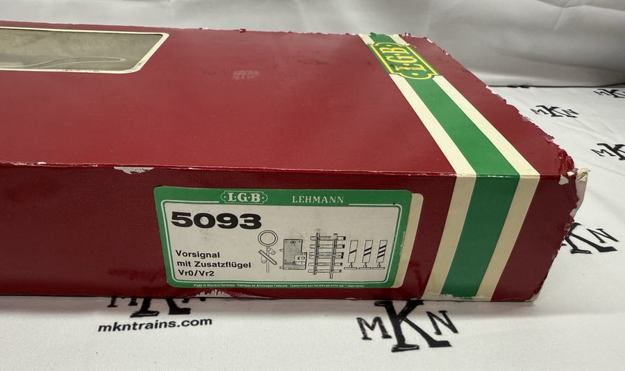 LGB 5093 TWO FORM DISTANT SIGNAL Vr0/Vr1 G Scale