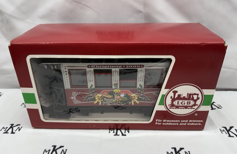 LGB 35079 Christmas 2008 Passenger Car Coach G Scale New/Sleeve