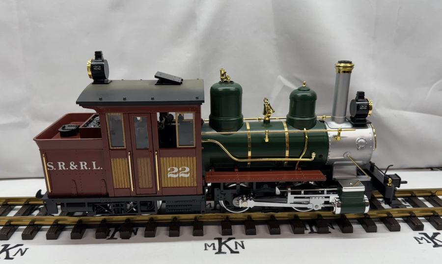 LGB 20251 S.R. & R.L. STEAM ENGINE LOCOMOTIVE New In Box G Scale