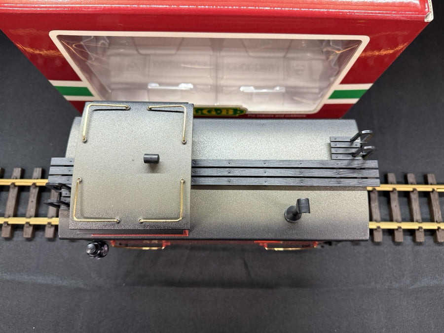 LGB 47655 Undecorated Short Caboose G Scale Metal Wheels Knuckles NIB Rare