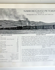 Narrow Gauge Pictorial Railroad Book Vol II - Passenger Cars of the D & RGW