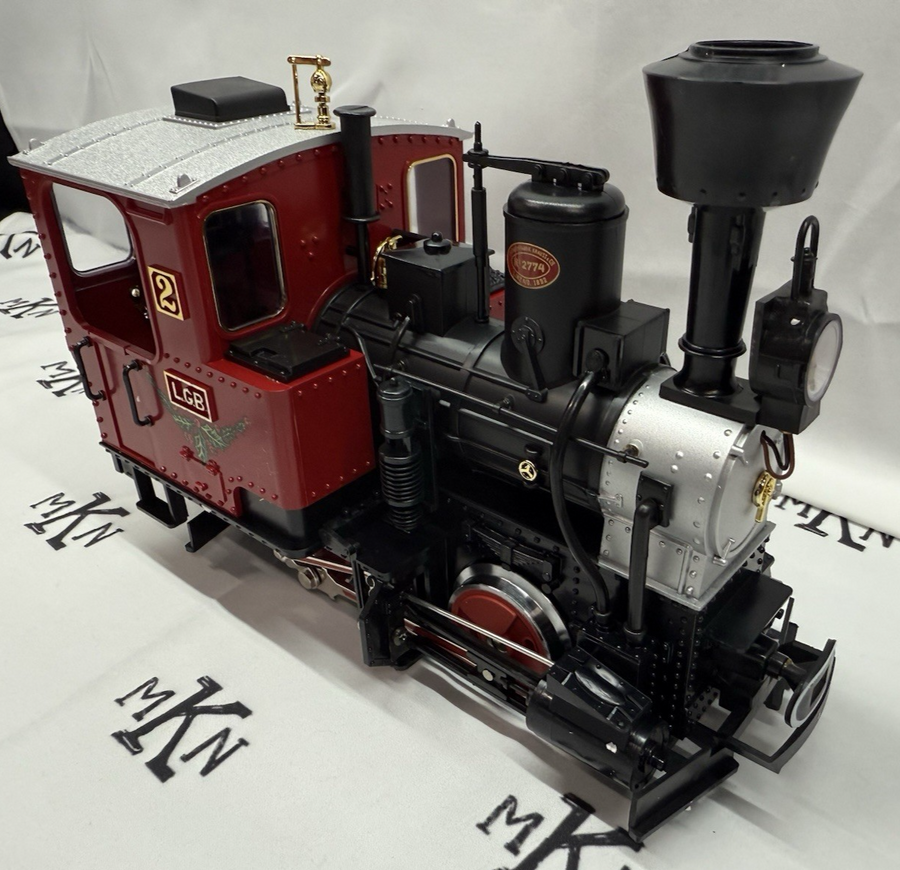 LGB 20540 G Scale Christmas Santa Train Steam Loco Passenger Set Train Only