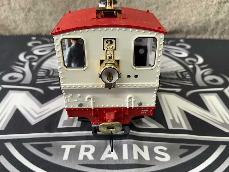 LGB 2020 WHITE 0-4-0 Stainz #2 Steam Engine locomotive Tested LN G Scale