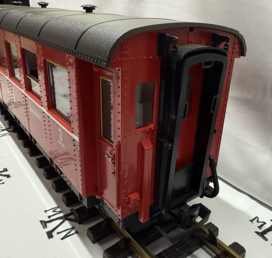LGB 3064 RhB Deustche Reichsbahn 1/2 Class Passenger Coach G Scale