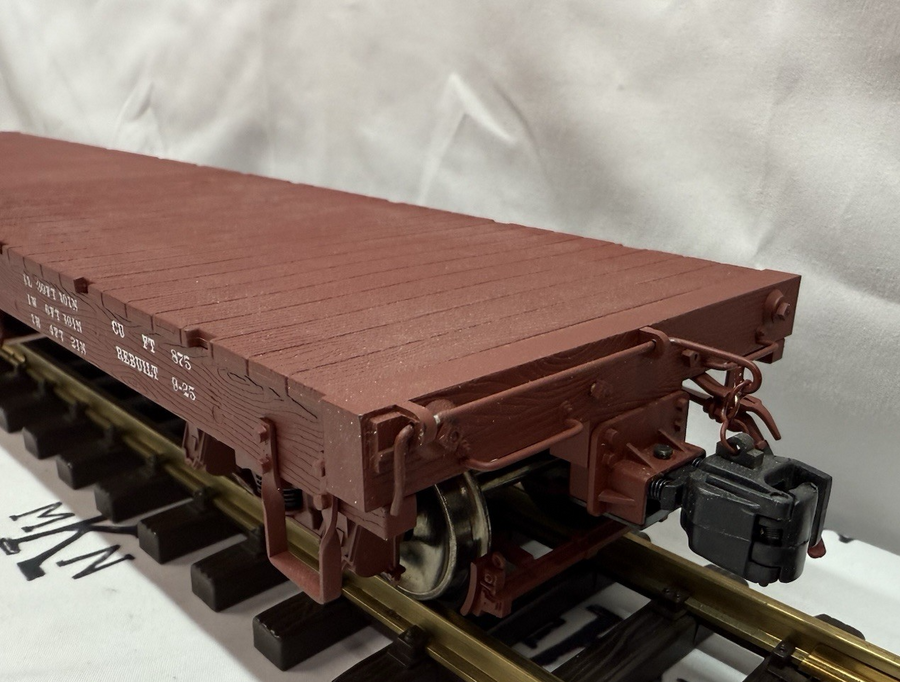 Accucraft AMS G Scale 1:20.3 D&RGW Flat Car #1023 Narrow Gauge