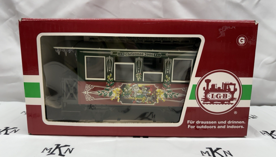 LGB 35077 2006 Christmas Passenger Car Coach G Scale