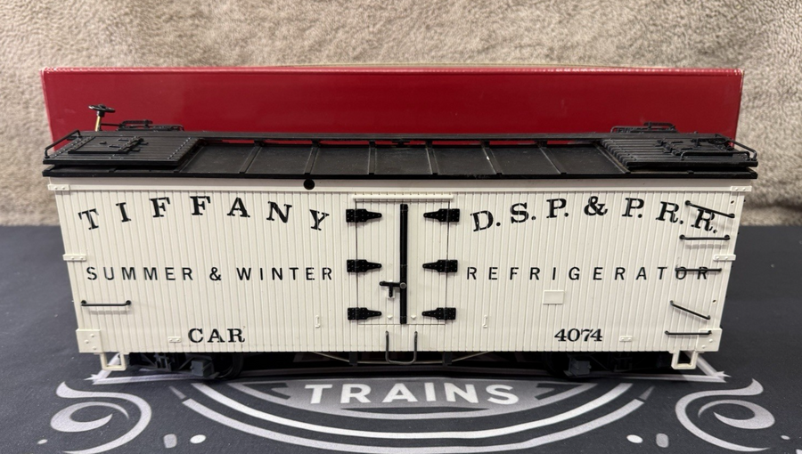 LGB 4074-Z02 G Scale Denver, South Park and Pacific Reefer Car VG/Box
