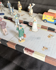 LGB/POLA 909 Supplementary Platform Set with people excellent G Scale Used