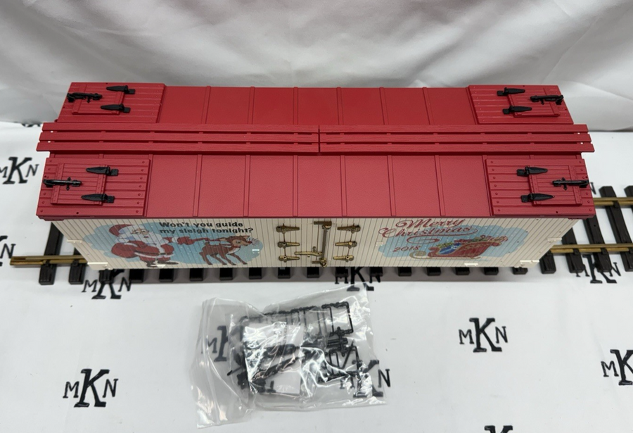 USA Trains R13036 Merry Christmas 2018 Reefer Car G Scale