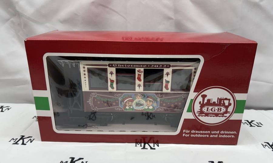 LGB 36022 G 2022 Christmas Passenger Car G Scale Brand New