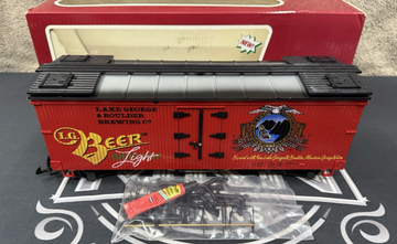 LGB 4472 G Scale Lake George & Boulder Brewing Co Beer Car Ice Reefer LN/Box