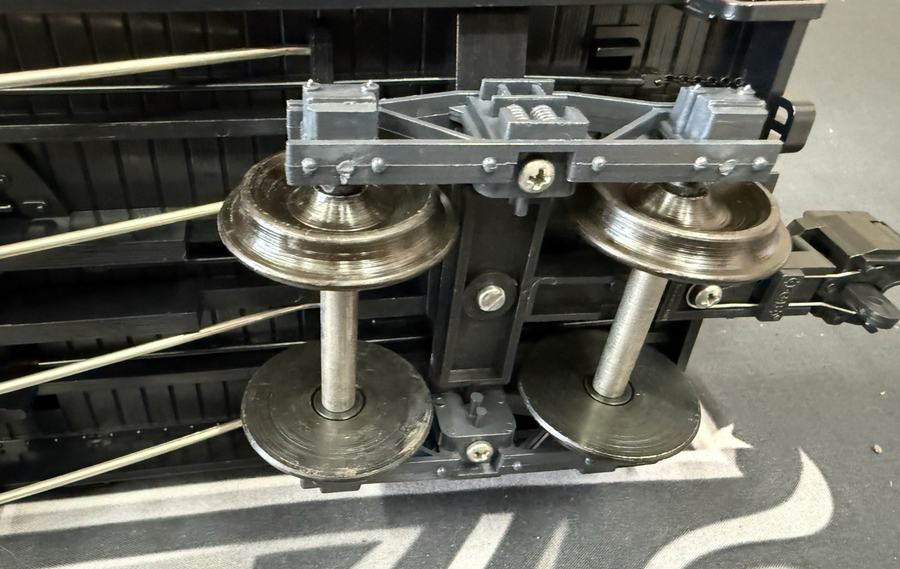 LGB 4080 Conoco Tank Car Metal Wheels G Scale LN Metal Wheels Knuckles