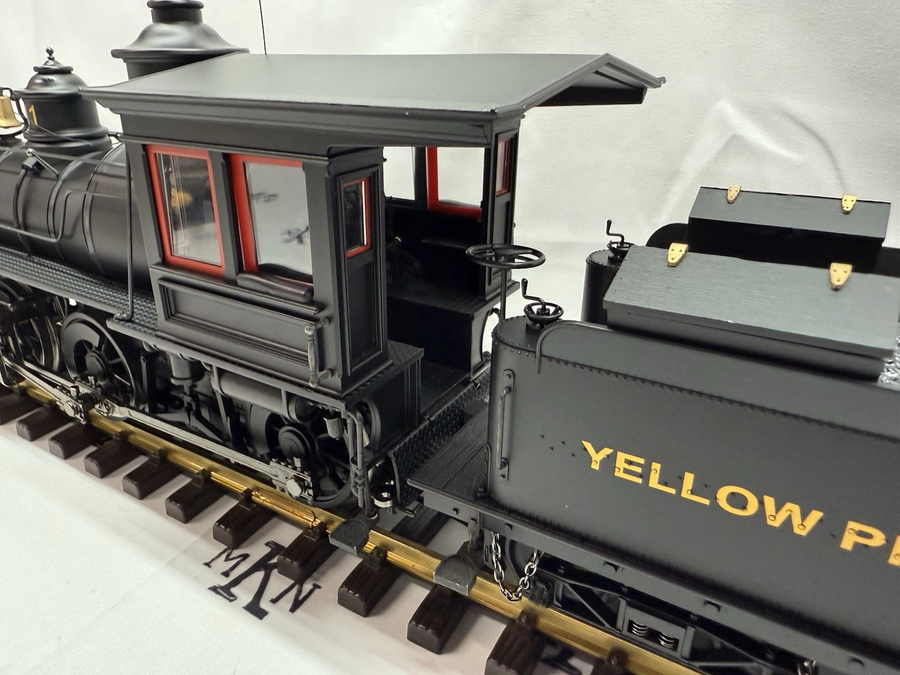 Bachmann 81496 G Scale Yellow Pine Lumber 2-6-0 Mogul Steam Locomotive