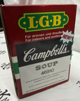 LGB 46910 Campbells Soup Dinosaur Boxcar G Scale Empty Box Only