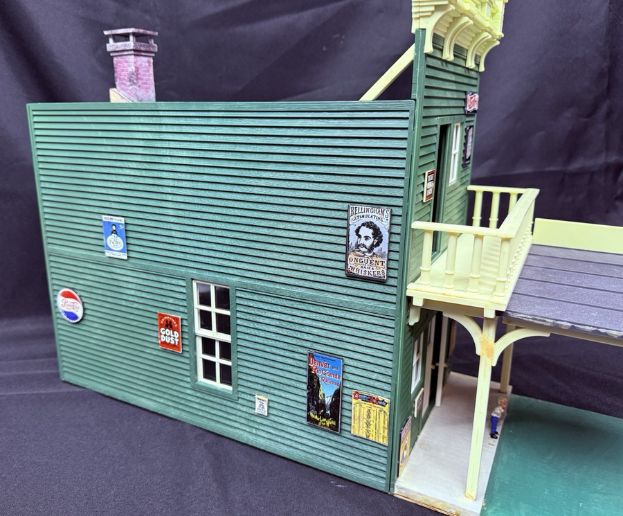 Pola LGB 1805 G Scale Old West Wells Fargo Express Office Customized Excellent