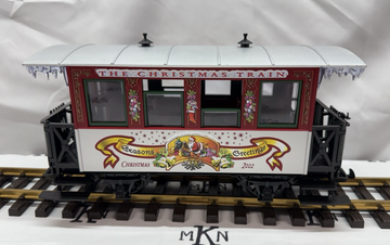 LGB 33076 Christmas Passenger Car Coach G Scale
