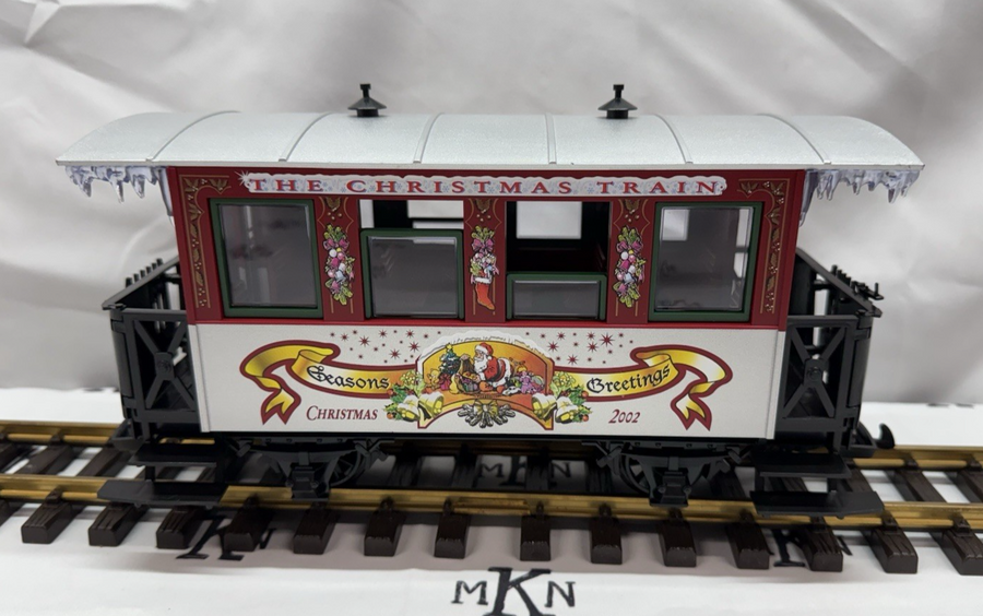 LGB 33076 Christmas Passenger Car Coach G Scale