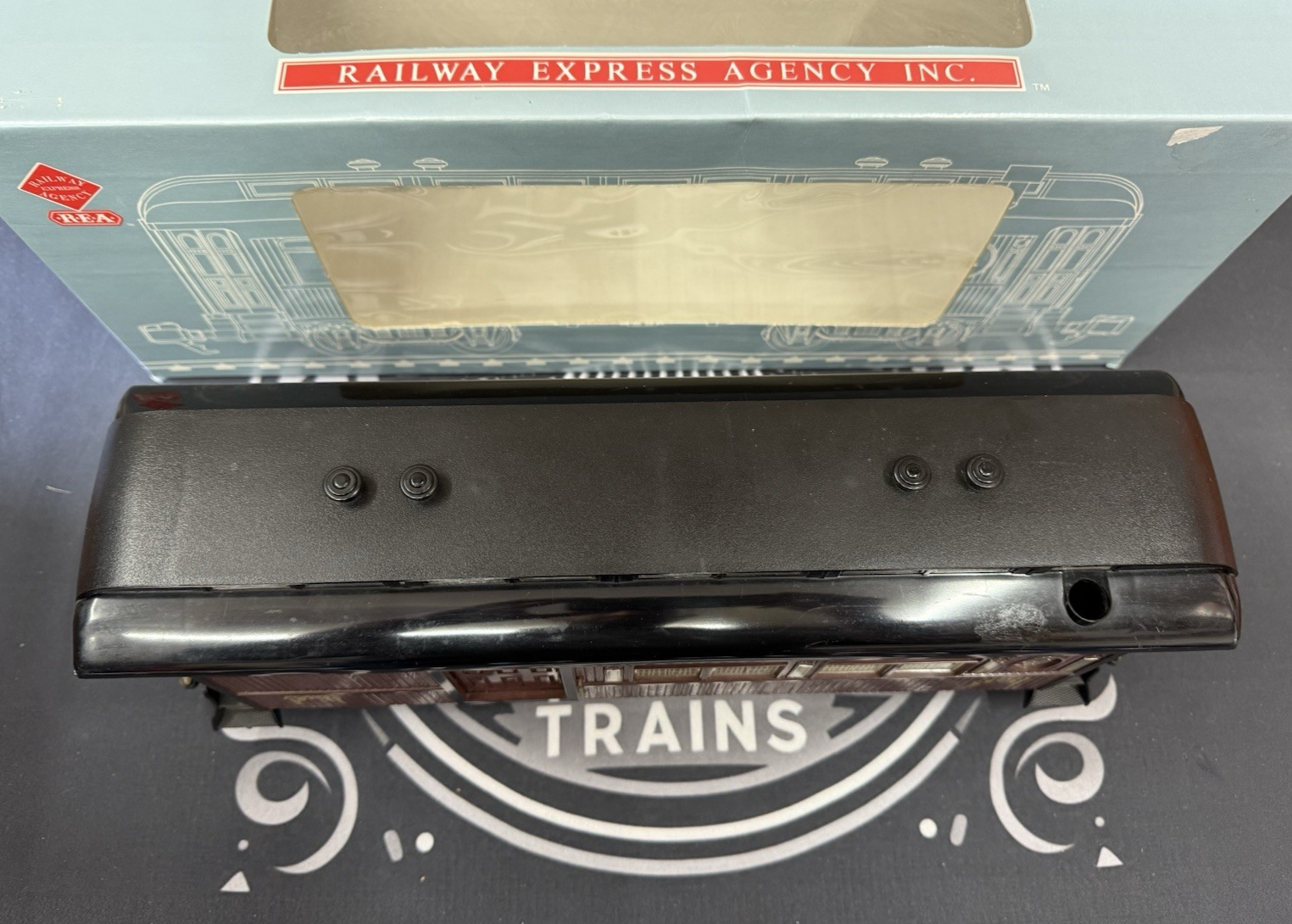 Wagon Voyageurs Aristo Craft Train G ATSF REA-31205 - Échelle G - Comme Neuf