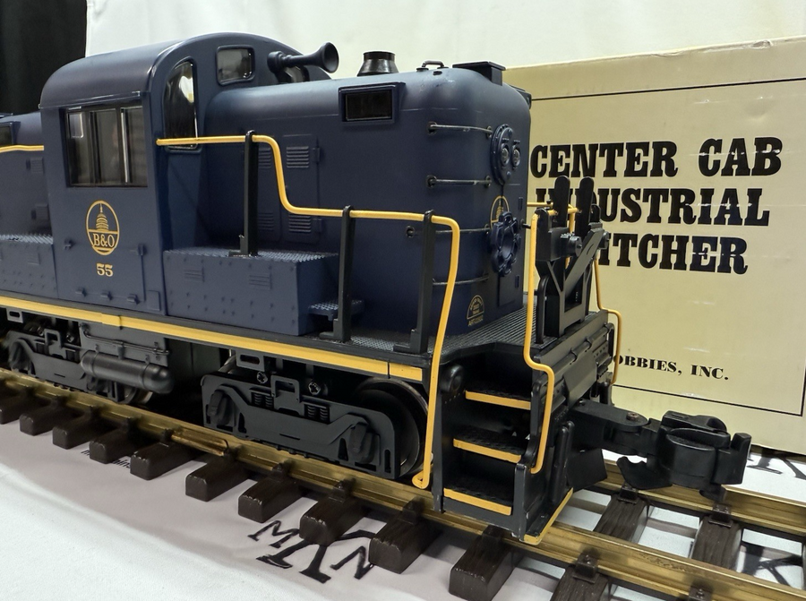 ARISTOCRAFT ART-22602 BALTIMORE & OHIO CENTER CAB SWITCHER LOCOMOTIVE G SCALE