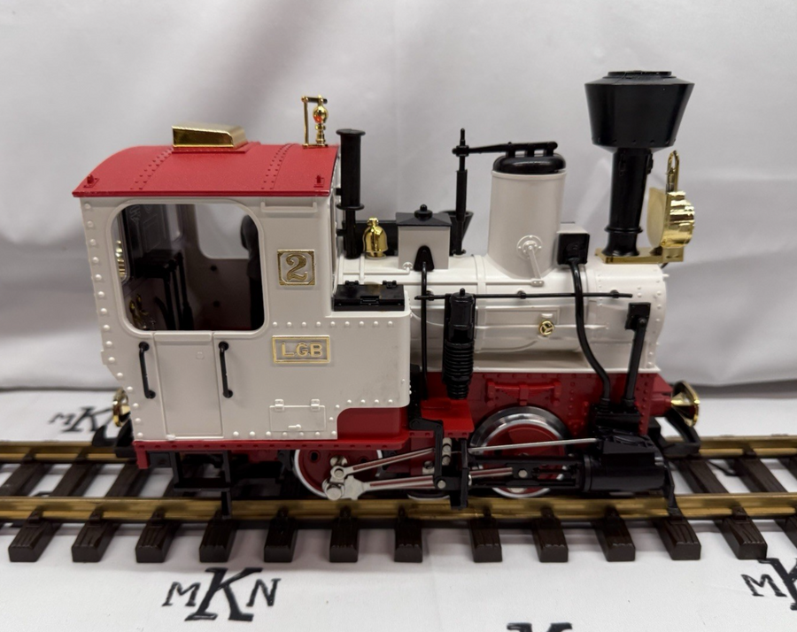 LGB 21988 Circus 0-4-0 Steam Starter Set No Track/Transformer G Scale Train Only