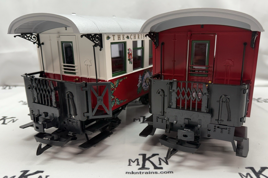 LGB 20540 G Scale Christmas Santa Train Steam Loco Passenger Set Train Only