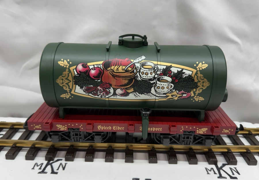 LGB 48406 CHRISTMAS SPICED CIDER TANK CAR G Scale Brand New