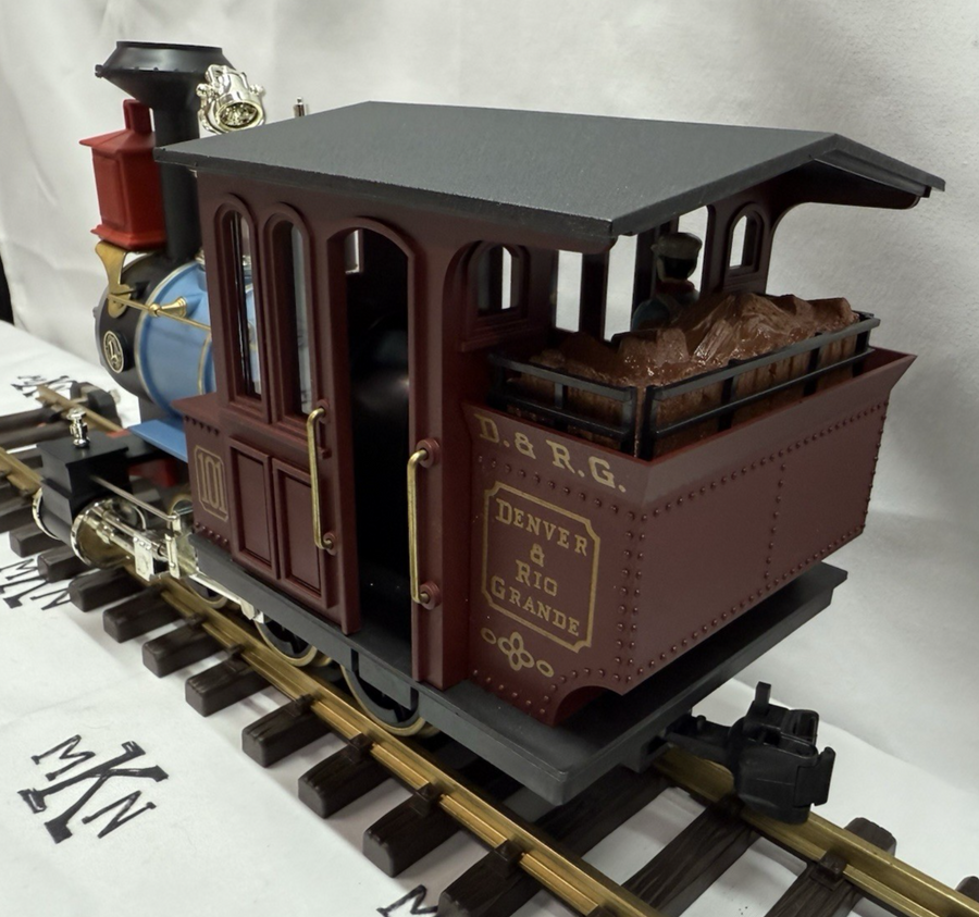 Lionel G GOLD RUSH SPECIAL 8-81000 G Scale Steam Freight Train EX