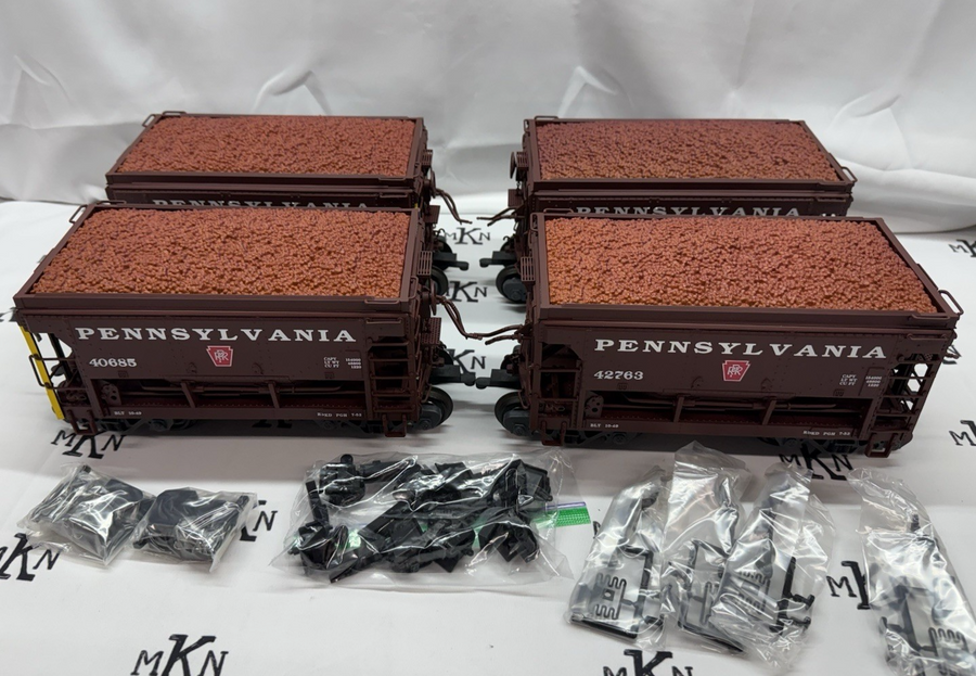 LGB 40040 PENNSYLVANIA RAILROAD PRR ORE CAR set G Scale