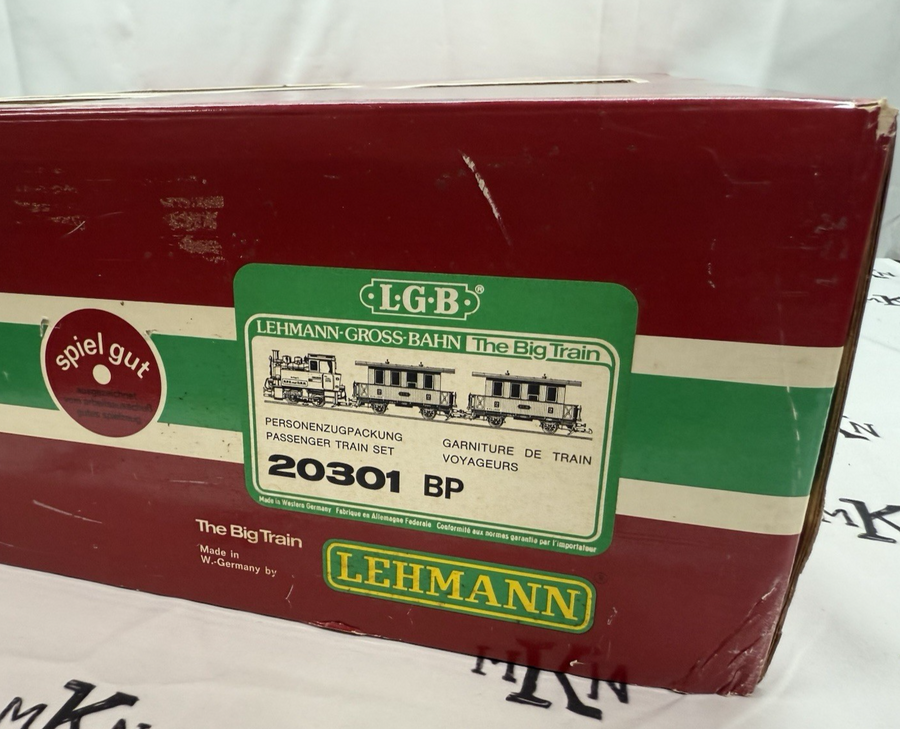 LGB 20301 BP Buffalo Pass SCALPLOCK & Denver R.R. Starter Set G Scale LN/Box