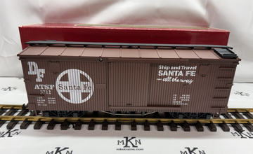 LGB 4067 D03 ATSF Santa Fe Box Car G Scale New/Box